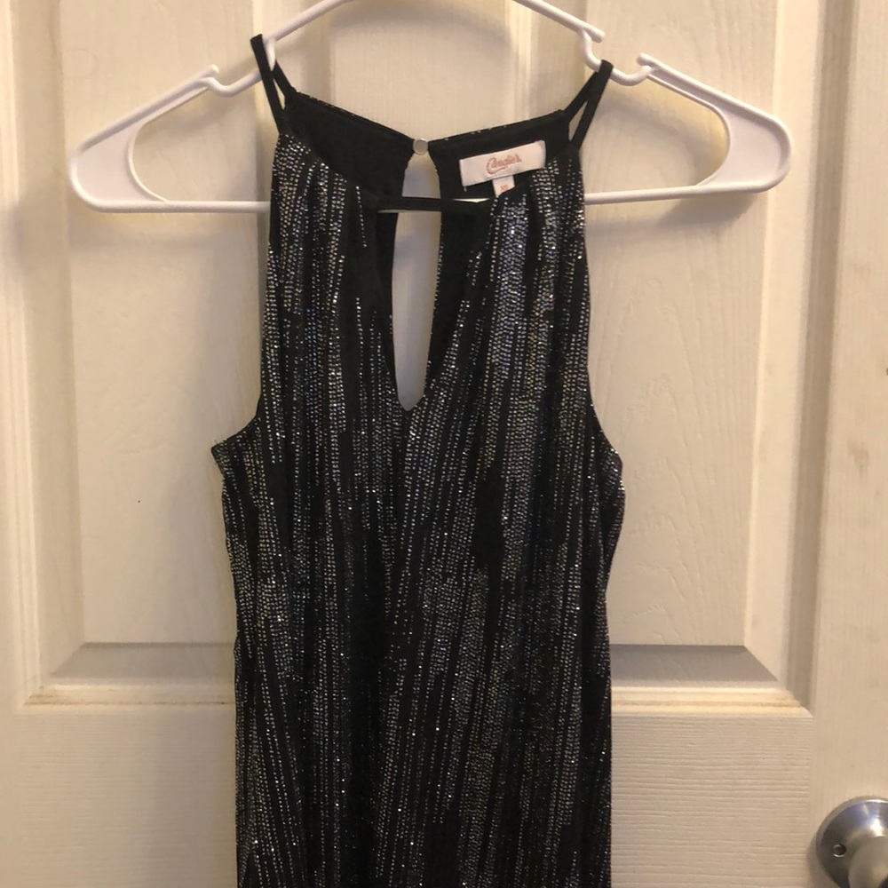 Glitter cocktail dress